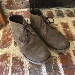 Mountain Creek Brown Suede Boys shoes